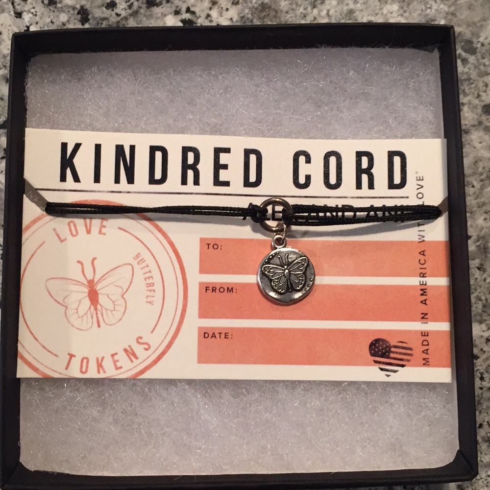 *Retired* ALEX AND ANI Butterfly Kindred Cord